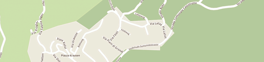 Mappa della impresa trocker friedrich a CASTELROTTO