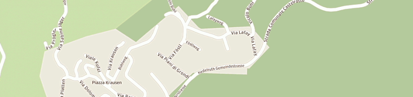 Mappa della impresa planer thomas a CASTELROTTO