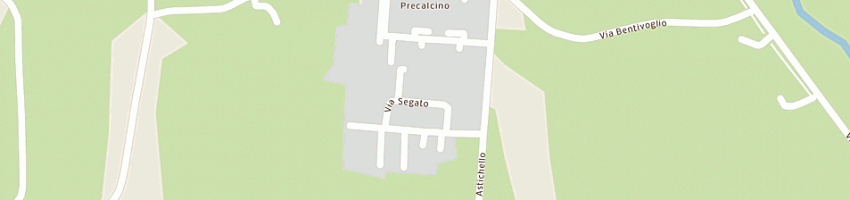 Mappa della impresa tecno metal carpen srl a MONTECCHIO PRECALCINO
