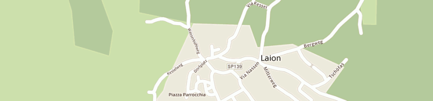 Mappa della impresa albergo radlhof a LAION