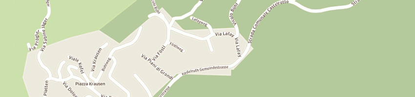 Mappa della impresa fratelli krapf snc a CASTELROTTO