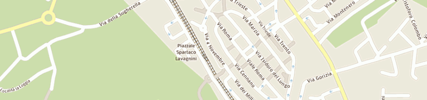 Mappa della impresa studio tecnico associato geom f cutro e arch a vannoni a MONTEVARCHI