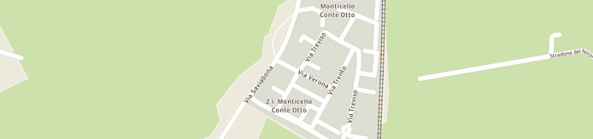 Mappa della impresa mf di foscarin silvano e micheletto annalia snc a MONTICELLO CONTE OTTO