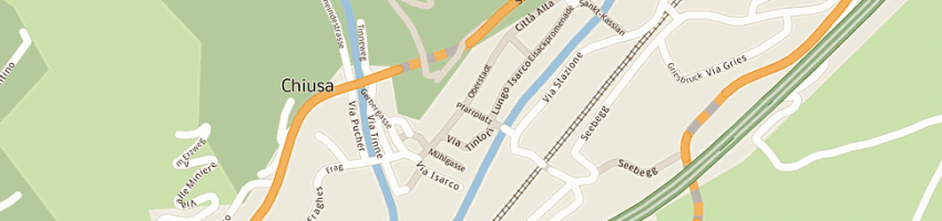 Mappa della impresa bajoma a CHIUSA