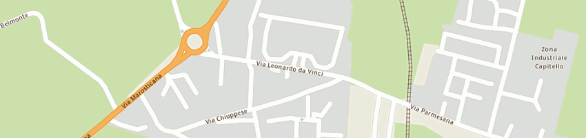 Mappa della impresa masero silvano a MONTICELLO CONTE OTTO