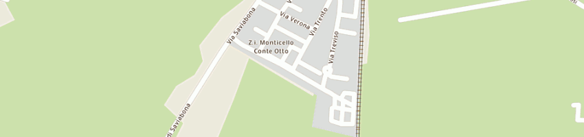 Mappa della impresa effegi di guerrise fabio e c sas a MONTICELLO CONTE OTTO