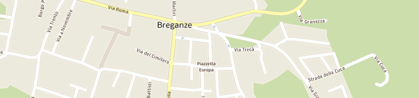 Mappa della impresa metalwork di bozzetto massimo a BREGANZE