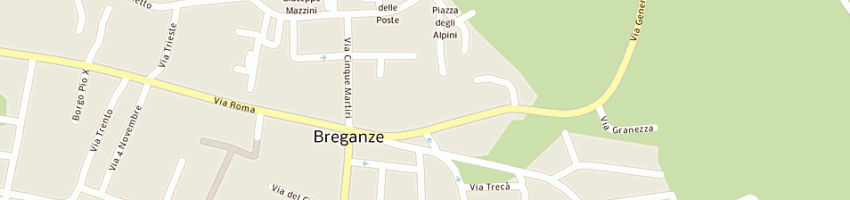 Mappa della impresa dz (srl) a BREGANZE