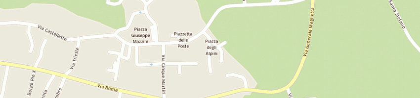 Mappa della impresa gasparotto pasqualino a BREGANZE