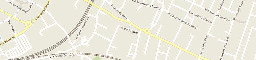 Mappa della impresa maria elena lovison (srl) a VICENZA