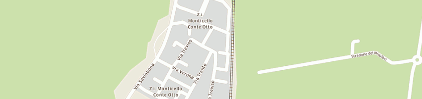 Mappa della impresa vermetal (snc) a MONTICELLO CONTE OTTO