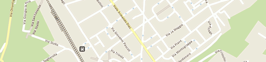 Mappa della impresa irs sas di l caizzi a MONTEVARCHI