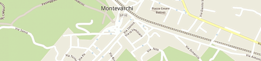 Mappa della impresa tigli loretta a MONTEVARCHI