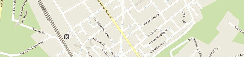 Mappa della impresa tavella antonio a MONTEVARCHI