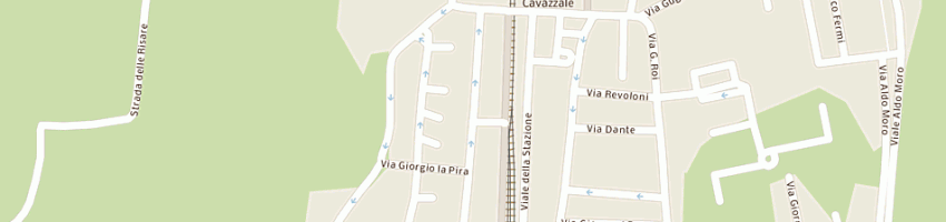 Mappa della impresa savio fabiano a MONTICELLO CONTE OTTO