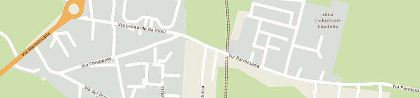 Mappa della impresa trattoria filippi giuseppe a MONTICELLO CONTE OTTO