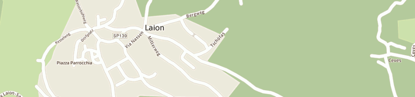 Mappa della impresa albergo hatzis a LAION
