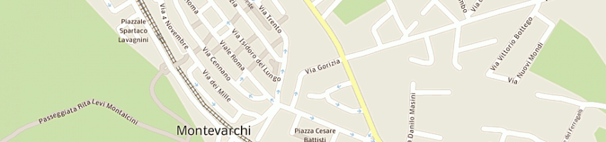 Mappa della impresa baltech consulting srl a MONTEVARCHI