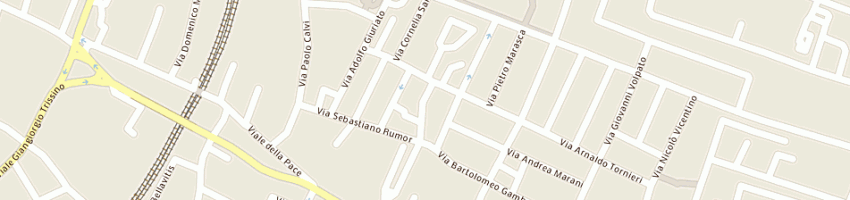 Mappa della impresa chimetto albano a VICENZA