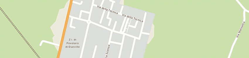 Mappa della impresa cb sas di fiscato michelangelo e c a DUEVILLE