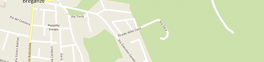 Mappa della impresa viero fabio a BREGANZE