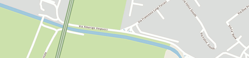 Mappa della impresa ferrara vernici di soriani roberto e c sas a FERRARA