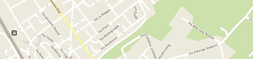 Mappa della impresa lavacchi alessandro a MONTEVARCHI