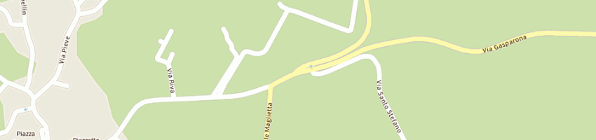 Mappa della impresa nuova dimensione di mattarollo o a BREGANZE