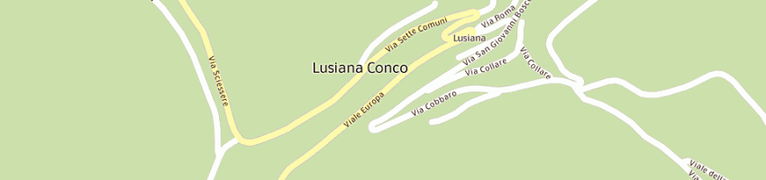 Mappa della impresa cdl di de agostino claire e c sas a LUSIANA