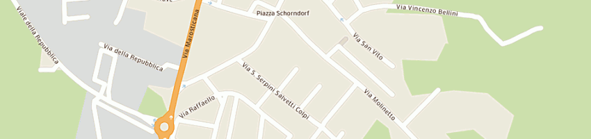 Mappa della impresa borgo fratelli (snc) a DUEVILLE