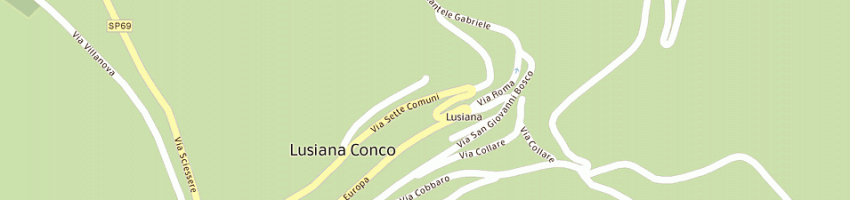 Mappa della impresa scuola media statale pm pozza a LUSIANA