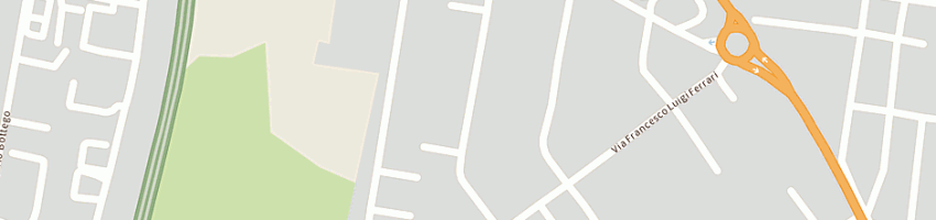 Mappa della impresa mucchi antonio a FERRARA