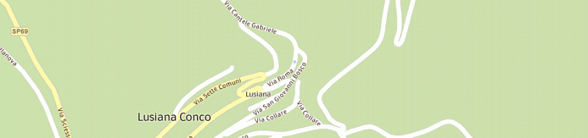 Mappa della impresa moresco bortolo a LUSIANA
