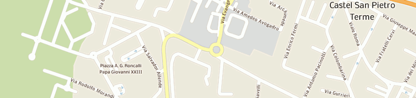 Mappa della impresa fini massimo a CASTEL SAN PIETRO TERME