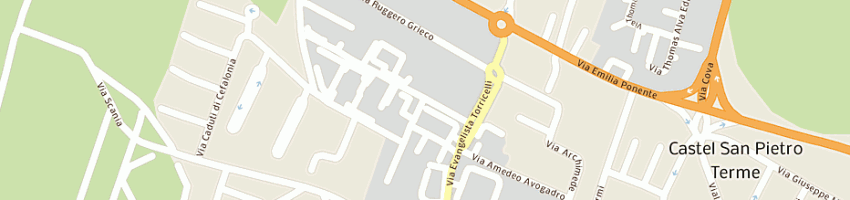 Mappa della impresa ennio style di loreti ennio a CASTEL SAN PIETRO TERME