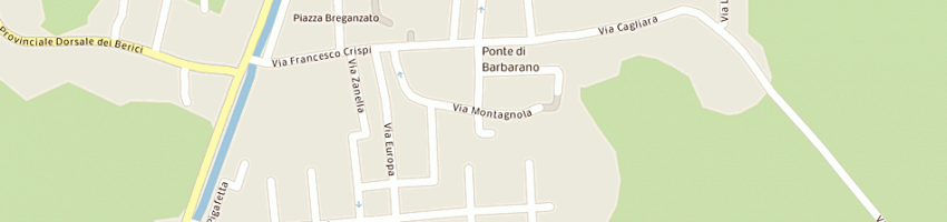 Mappa della impresa bisigello frutta (snc) a BARBARANO VICENTINO