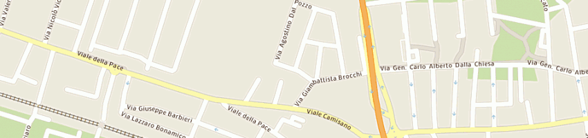Mappa della impresa logica snc di quaresimin alberto e capolupi bruno a VICENZA