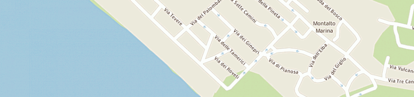 Mappa della impresa il timone di laoreti luana a MONTALTO DI CASTRO