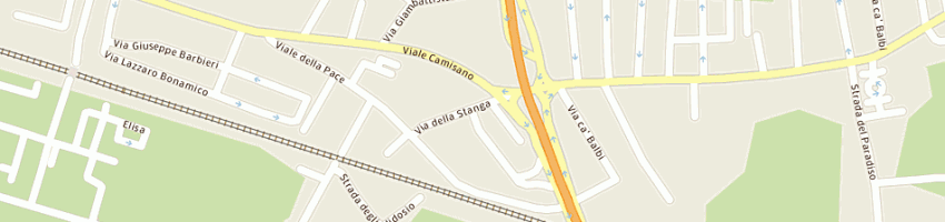 Mappa della impresa enneci srl a VICENZA