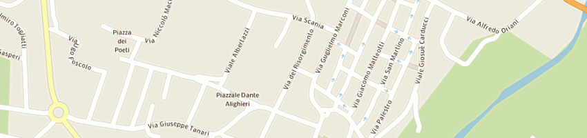 Mappa della impresa marchetti marco a CASTEL SAN PIETRO TERME