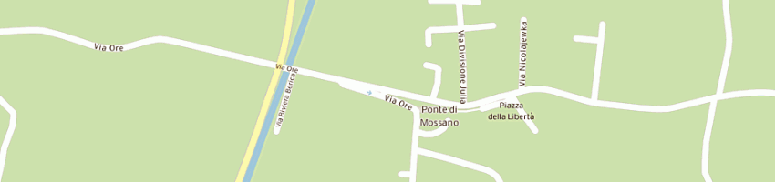 Mappa della impresa comune di mossano a MOSSANO