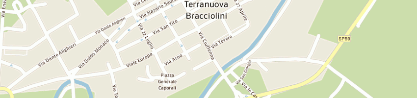Mappa della impresa pieraccini paolo a TERRANUOVA BRACCIOLINI