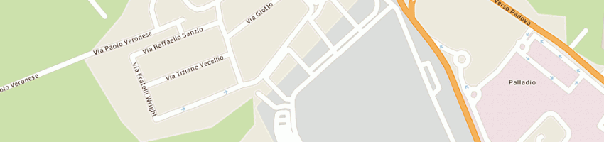 Mappa della impresa banca popolare di vicenza a VICENZA