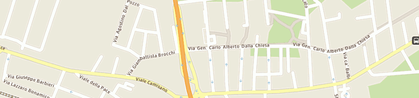 Mappa della impresa priante pietro a VICENZA