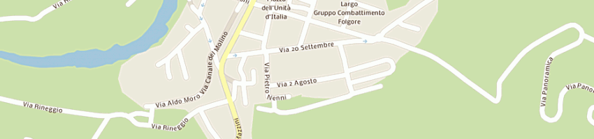 Mappa della impresa visani franco a BORGO TOSSIGNANO