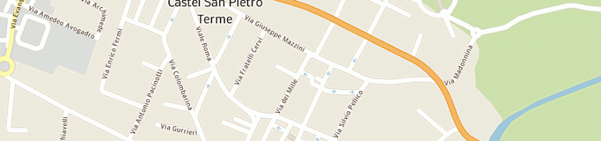 Mappa della impresa bondi pietro a CASTEL SAN PIETRO TERME