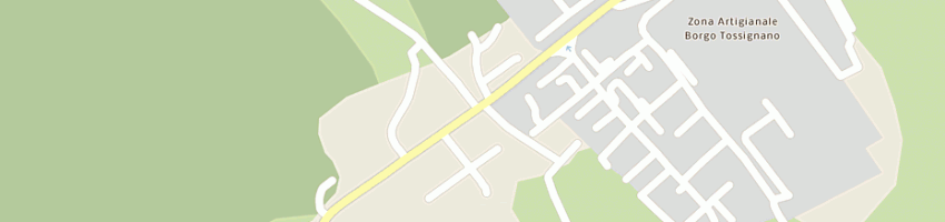 Mappa della impresa laboratori cosmetici del dr conti di conti bruno a BORGO TOSSIGNANO