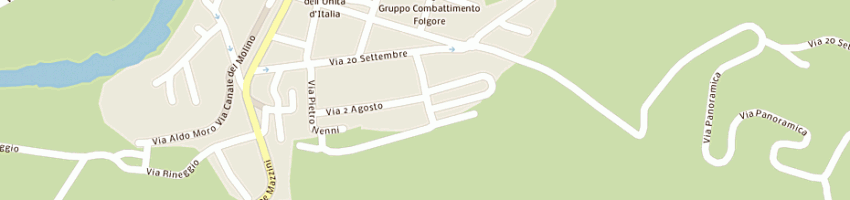 Mappa della impresa mp express di montevecchi maria pia a BORGO TOSSIGNANO