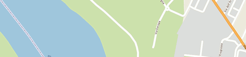 Mappa della impresa polesine servizi spa a OCCHIOBELLO