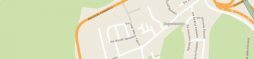 Mappa della impresa confezioni wu fangchun a VICENZA